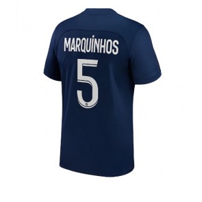 Paris Saint-Germain Marquinhos #5 Hemmatröja 2022-23 Kortärmad